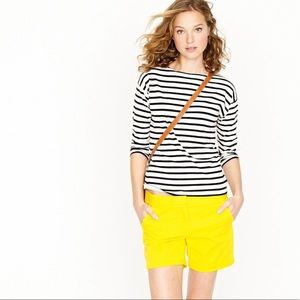 J. Crew Yellow Shorts